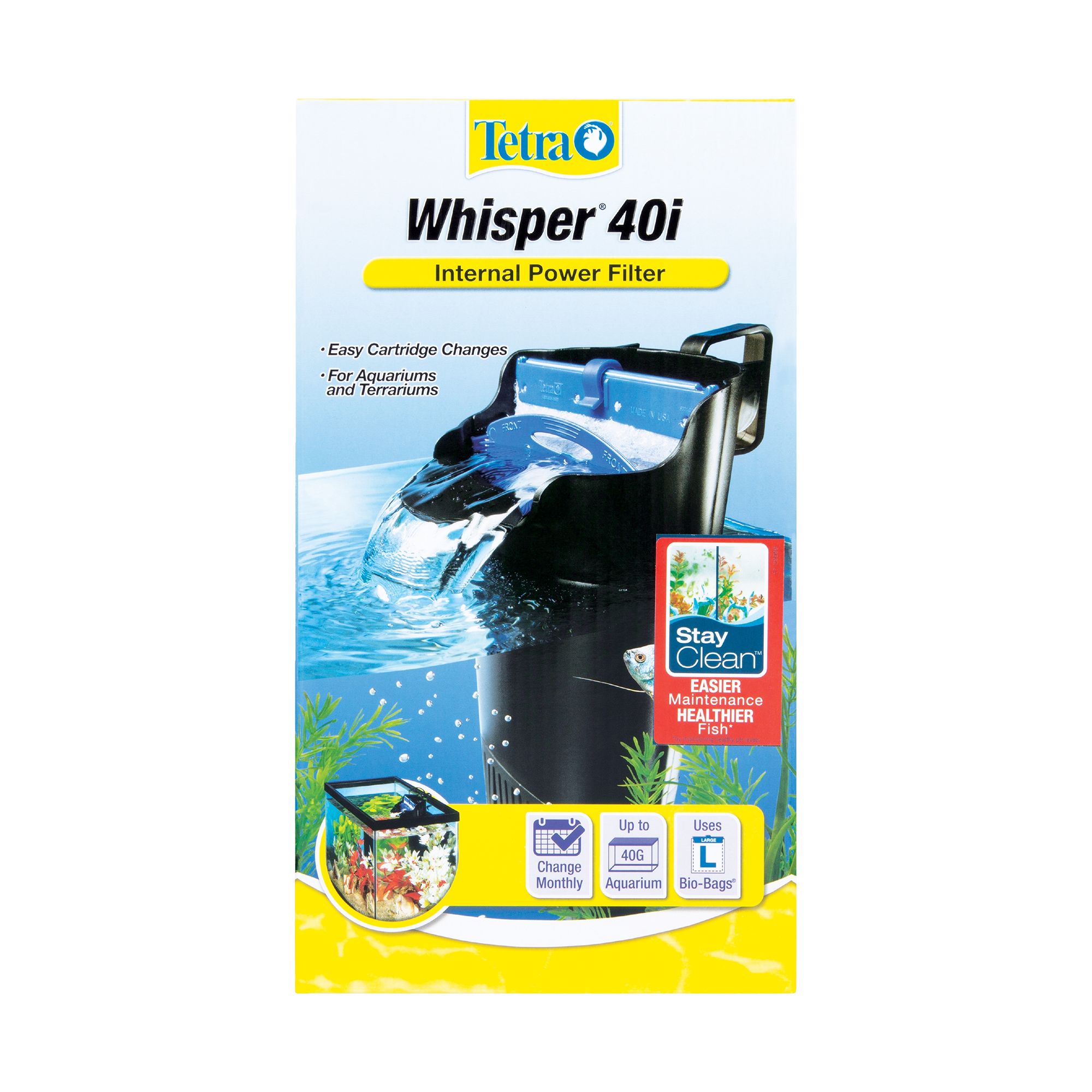 Tetra Whisper In Tank Power Aquarium Filters Fish Filters Petsmart