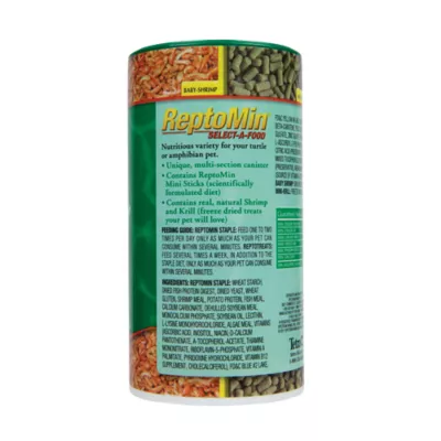 Product Tetrafauna Reptomin Select-a-Food Aquatic Turtle, Newt and Frog Food