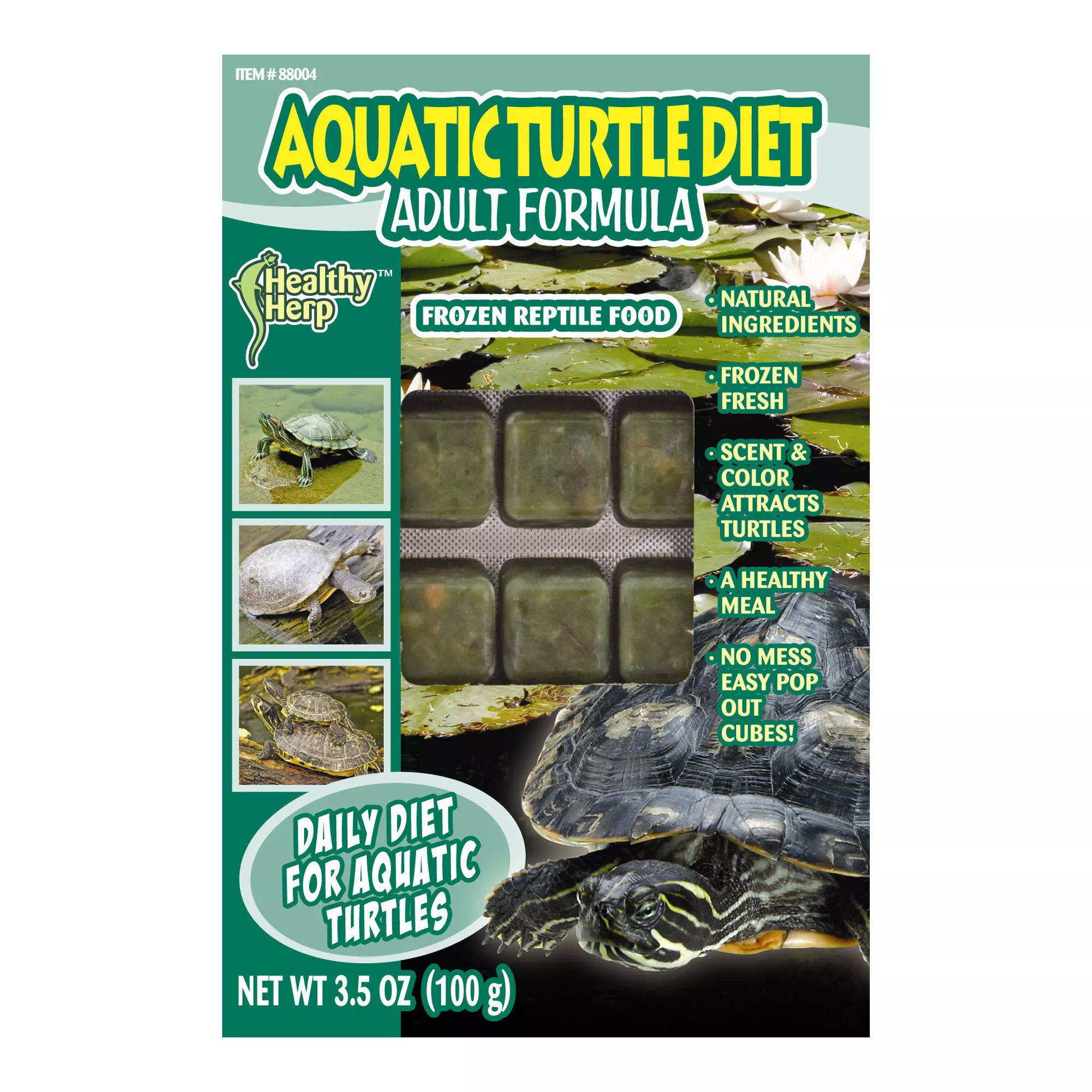 San Francisco Bay Brand® Healthy Herp&trade; Aquatic Adult Turtle Frozen Food