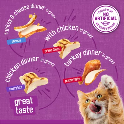 Friskies® Poultry Adult Cat Wet Food - Variety Pack, 32 CT, 176 OZ - Image 8