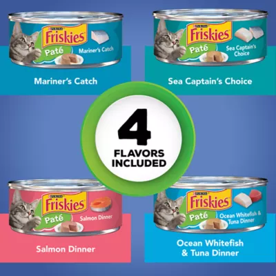 Product Purina® Friskies® Adult Cat Wet Food - Variety Pack, 32 CT, 176 OZ