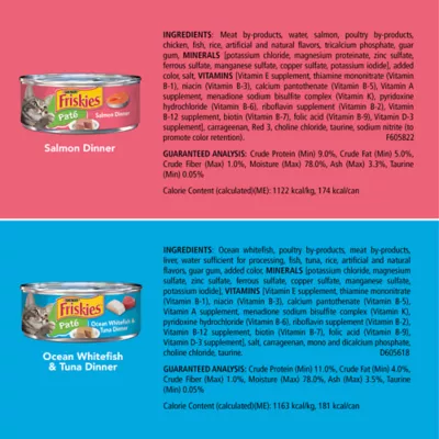 Product Purina® Friskies® Adult Cat Wet Food - Variety Pack, 32 CT, 176 OZ