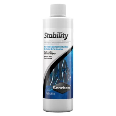 Product Seachem® Stability® New Tank Stabilization System Aquarium Water Conditioner