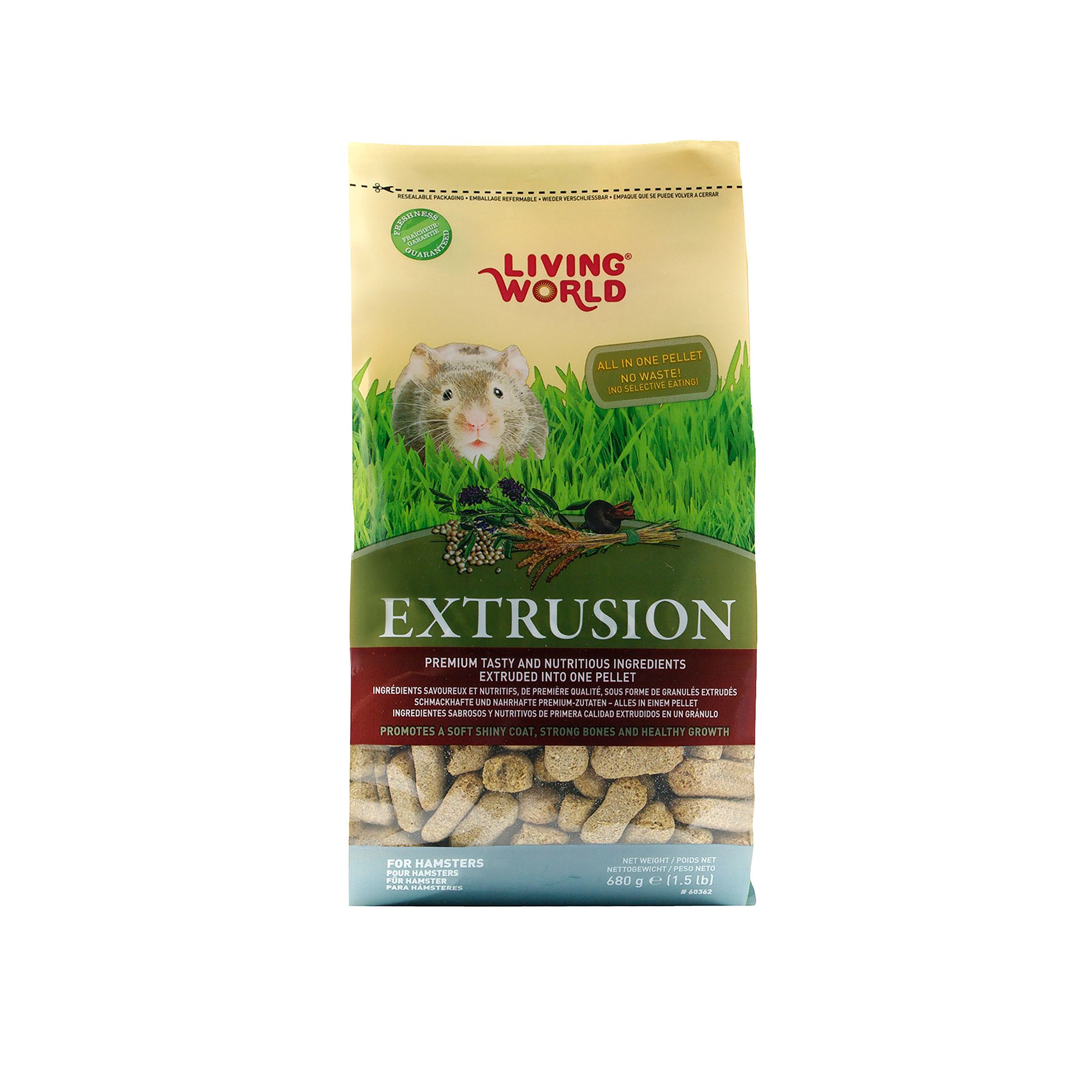 Living World Extrusion Hamster Pellets