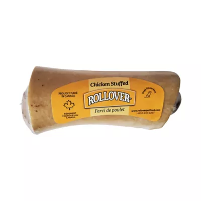 Product Rollover Roasted Stuffed Beef Bones Premium Dog Treats