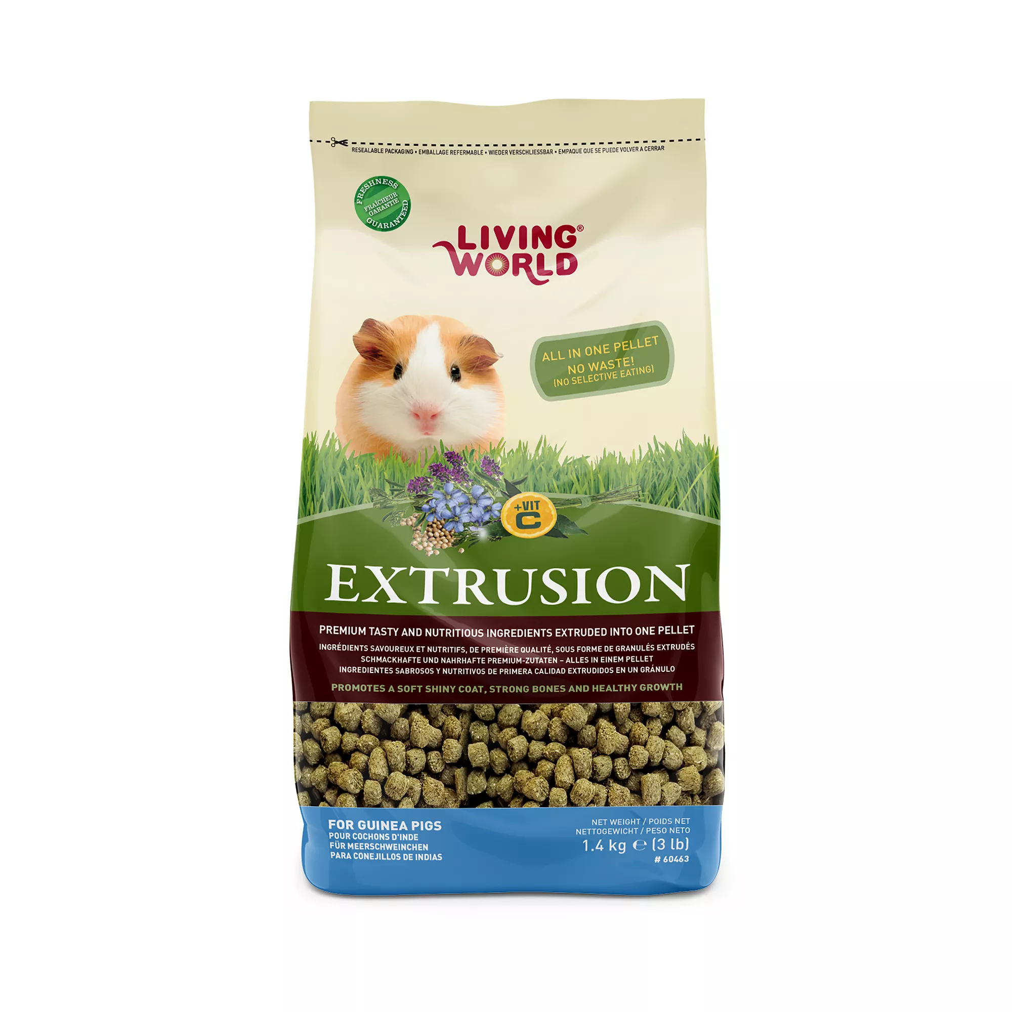 Living World® Extrusion Diet Guinea Pig Food