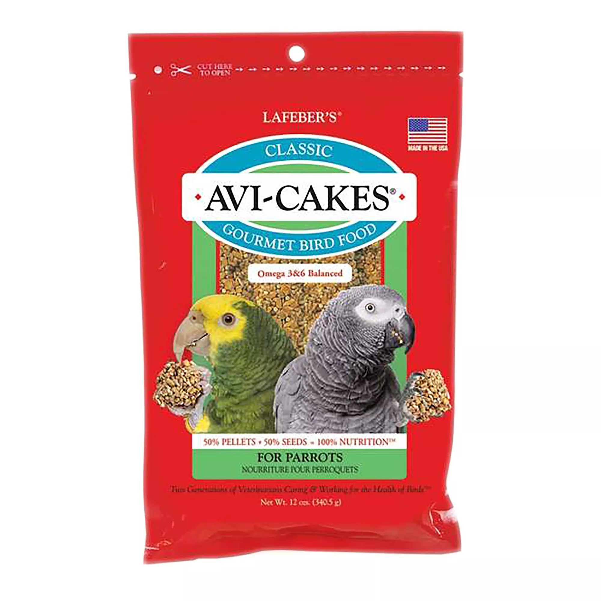 Lafeber's® Avi-Cakes Gourmet Parrot Bird Food