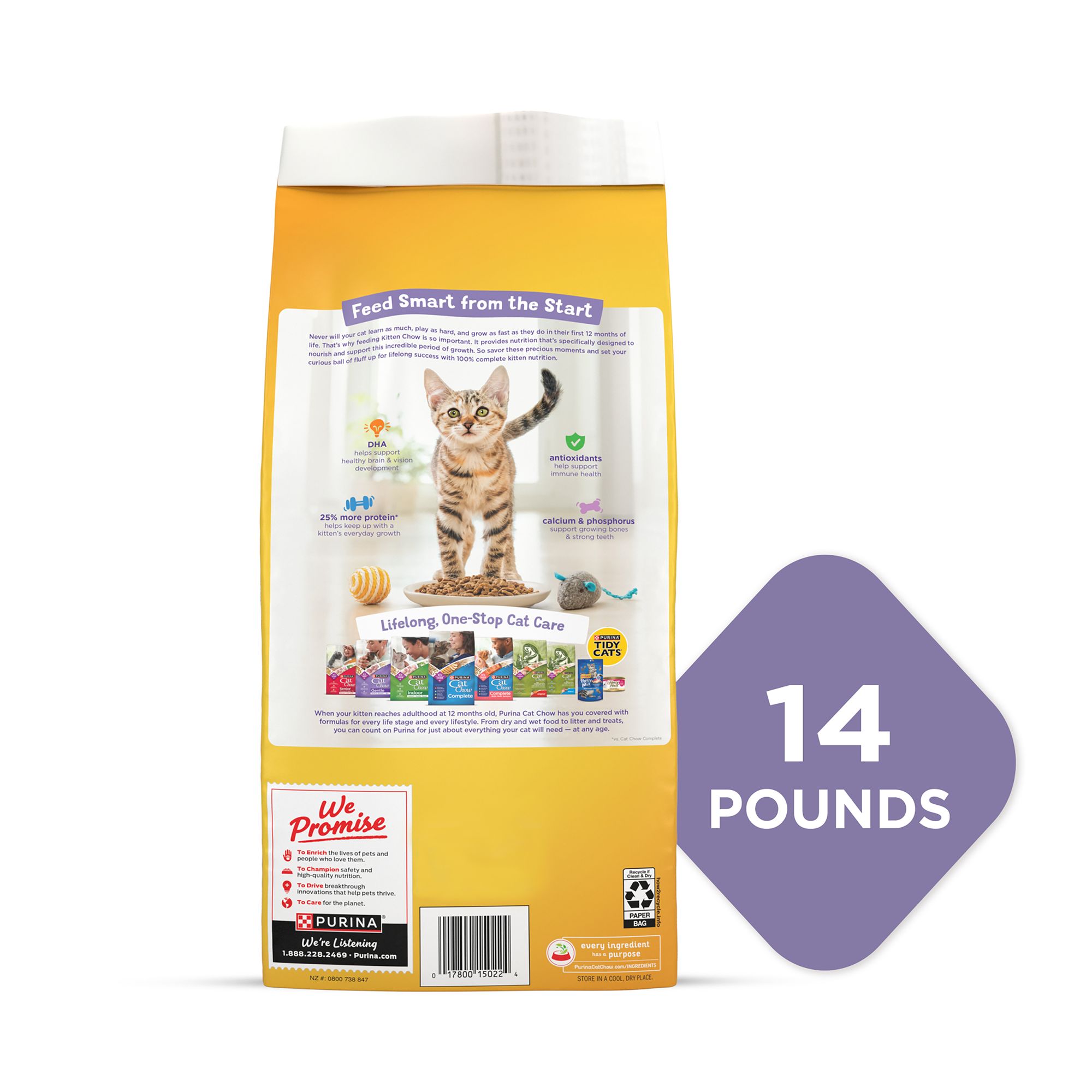 Purina kitten chow petsmart best sale