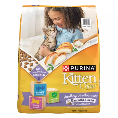 Product Purina® Kitten Chow® Kitten Cat Dry Food - Chicken, Healthy Development