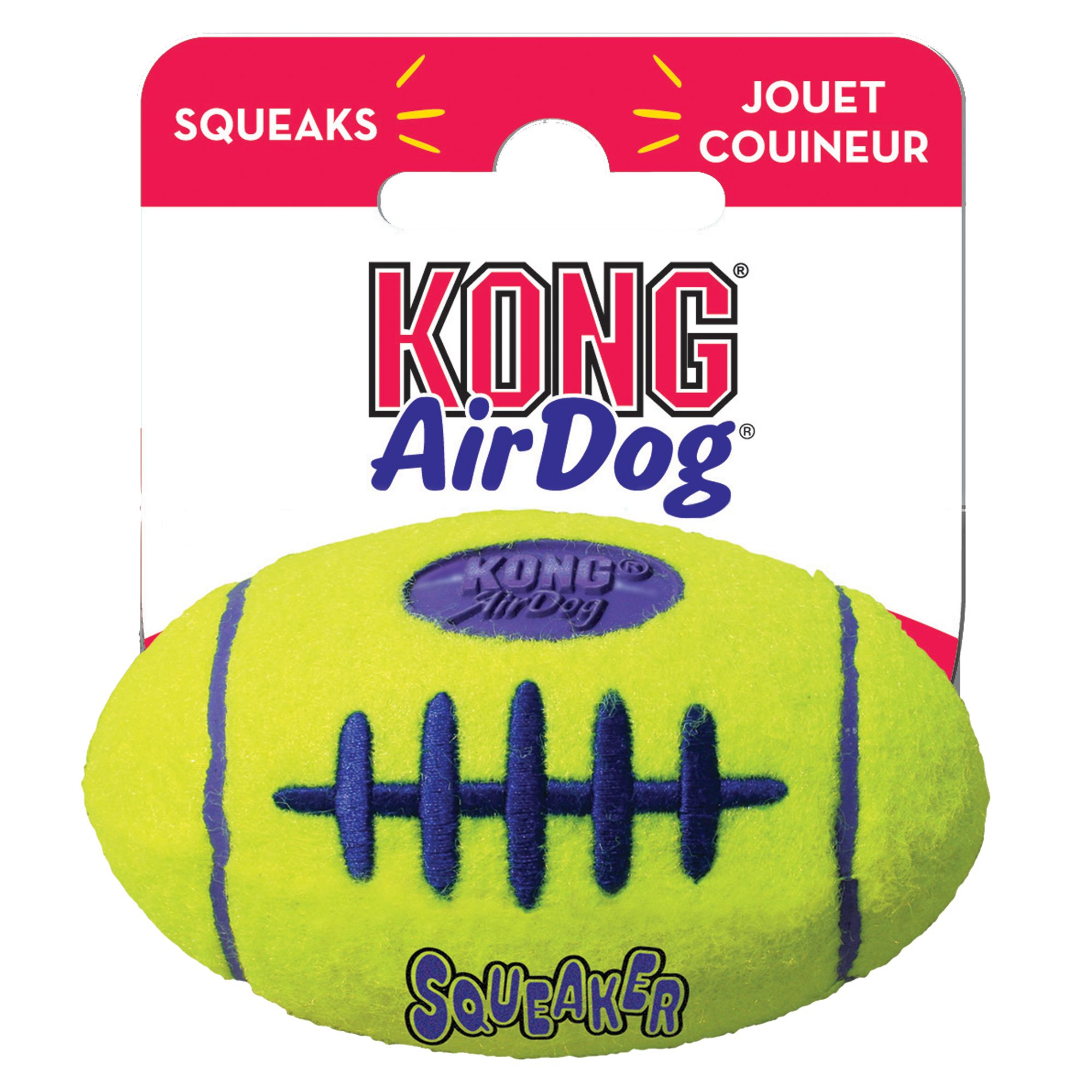 kong football dog toy