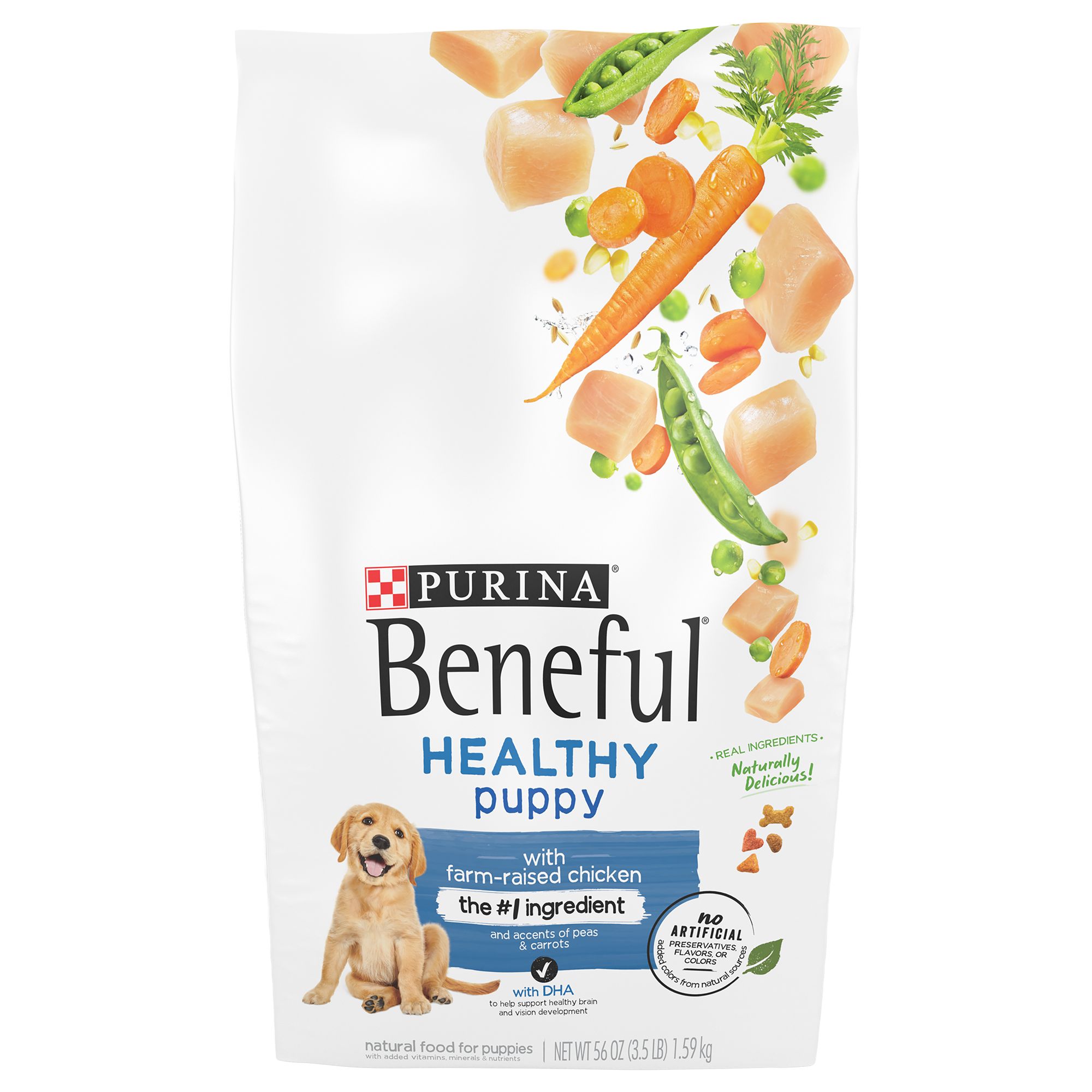 Purina Beneful Healthy Puppy Puppy Dog Dry Food Chicken With