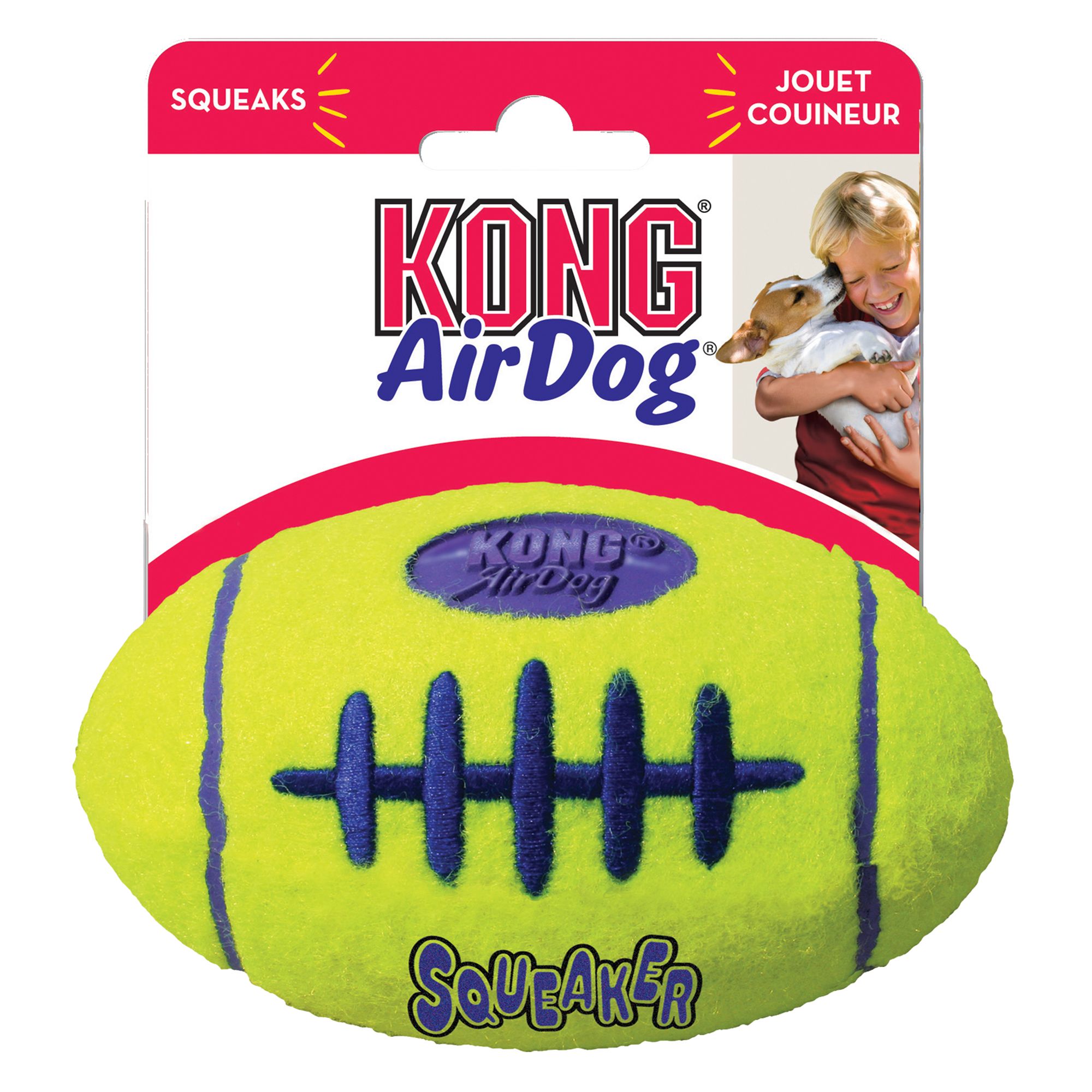 Kong airdog 2025 squeaker football