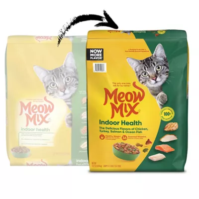 Product Meow Mix Indoor Dry Cat Food Adult - Chicken, Turkey, Salmon, Ocean Fish