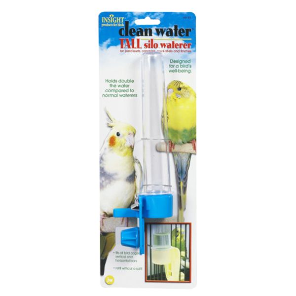 JW Pet® Insight Clean Water Silo Bird Waterer