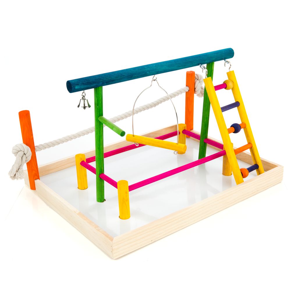 All Living Things® Bird Activity Center bird Perches & Swings PetSmart