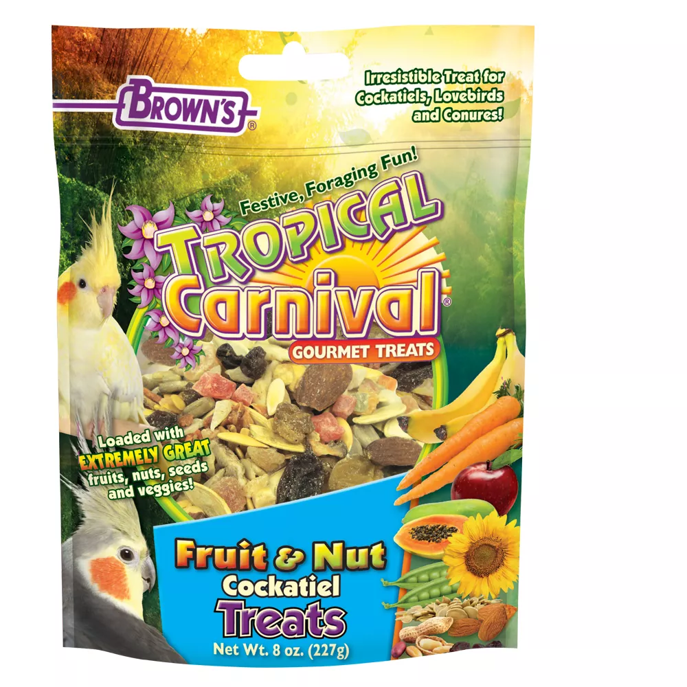 Brown's® Tropical Carnival® Extreme! Fruit & Nut Cockatiel Treat