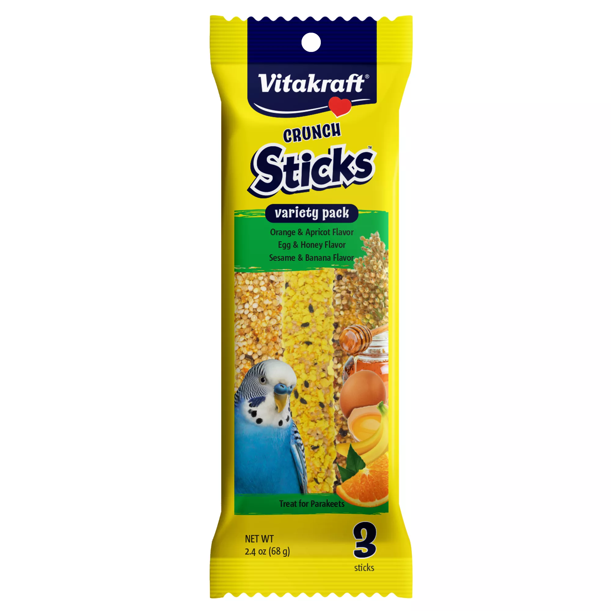 Vitakraft® Crunch Sticks Variety Pack Parakeet Treat