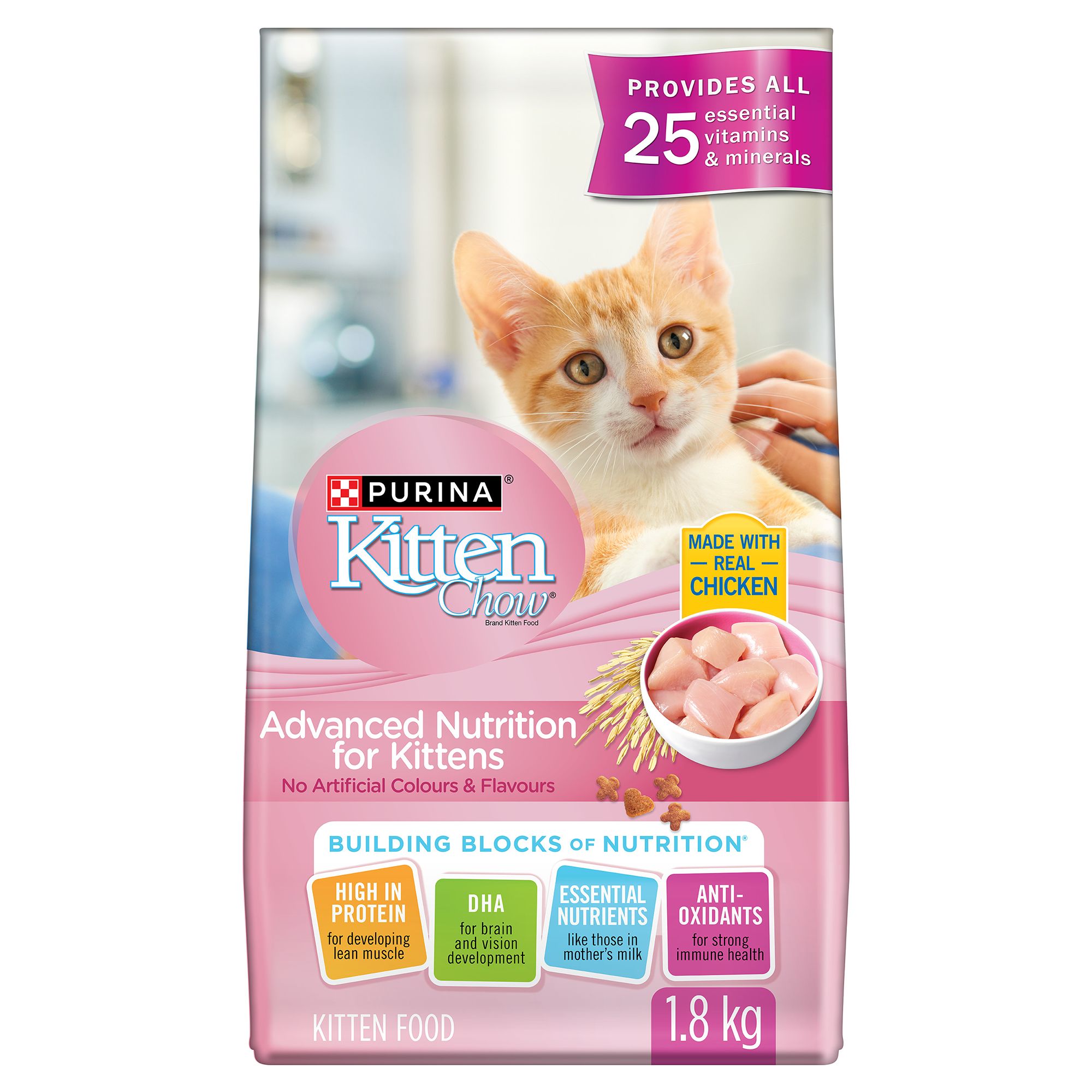 Purina kitten chow serving size hotsell