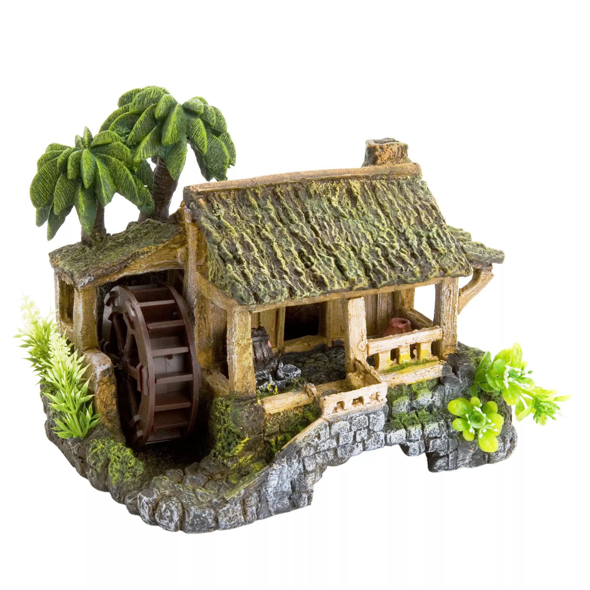 Top Fin® Tropical Beach Hut Aquarium Ornament