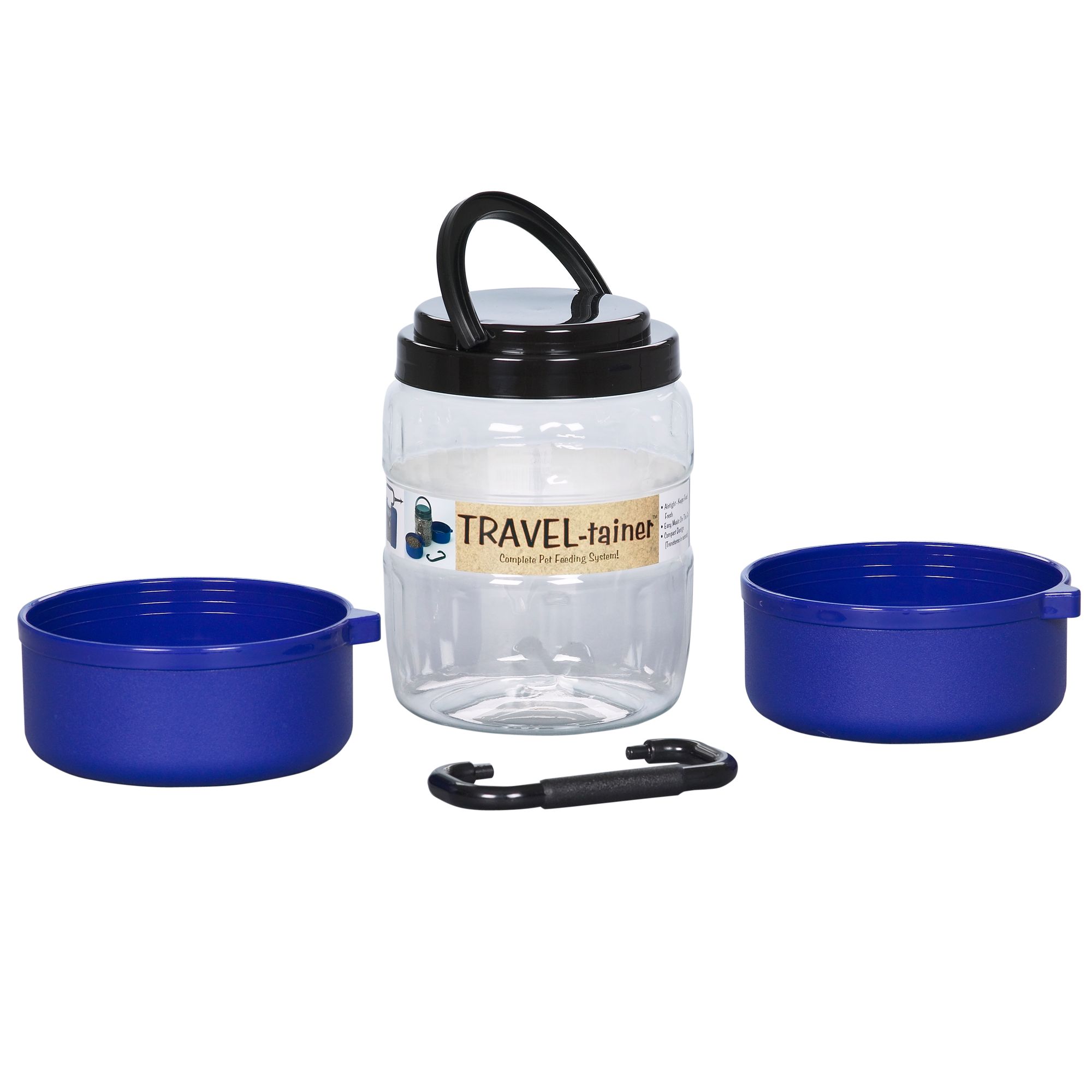 Gamma Plastics Travel Tainer Trade Pet Feeder Dog Food Water