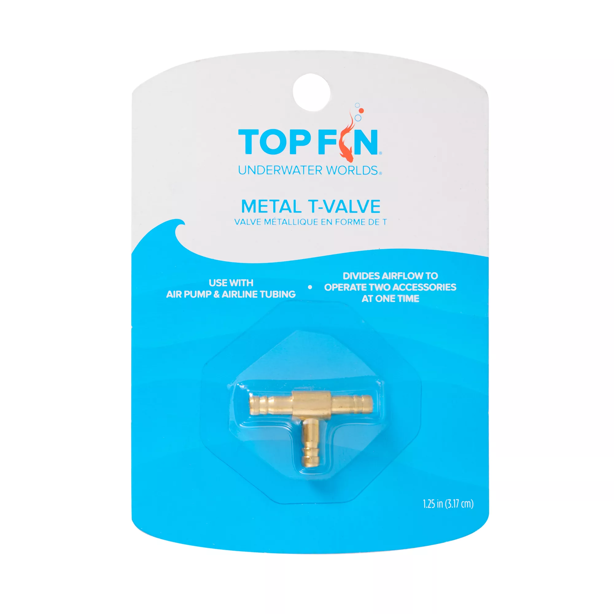 Top Fin® Metal T-Valve