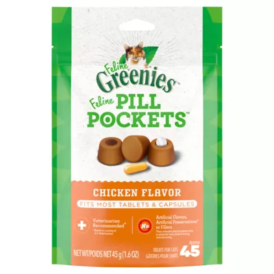 Product Greenies Feline Pill Pockets Cat Treats - Chicken