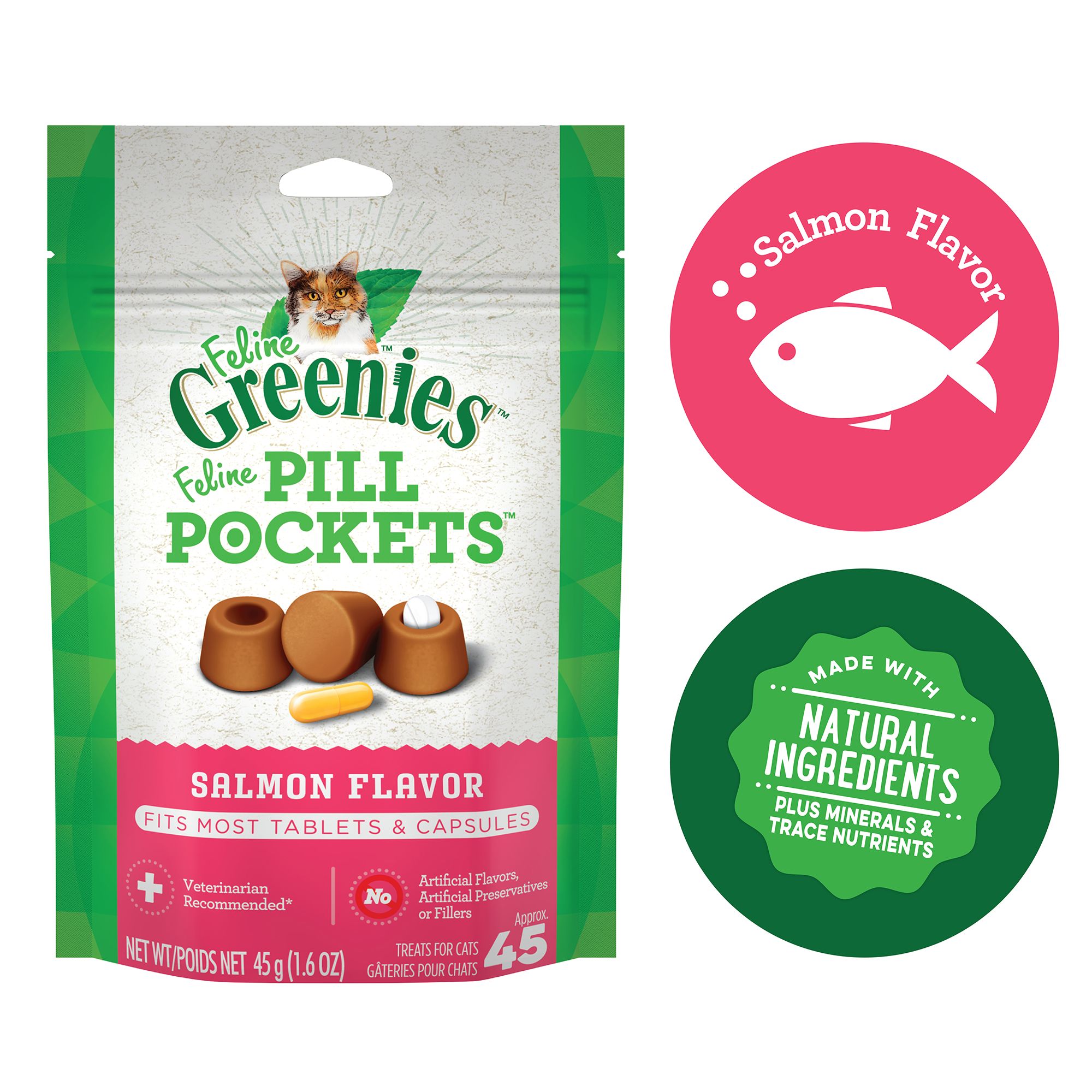 salmon pill pockets for cats