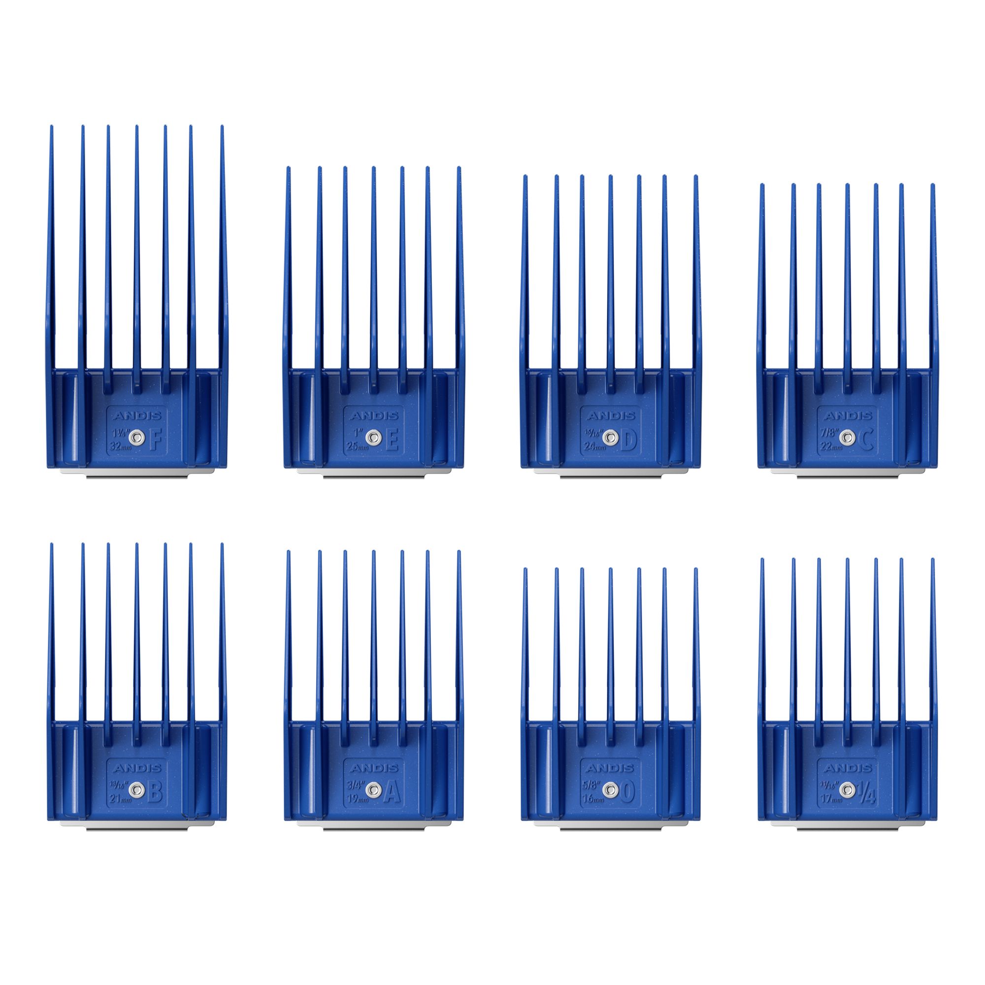 andis clipper combs set