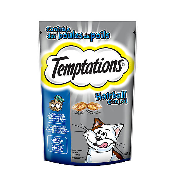 Temptations™ Hairball Control Cat Treat Chicken cat Treats PetSmart