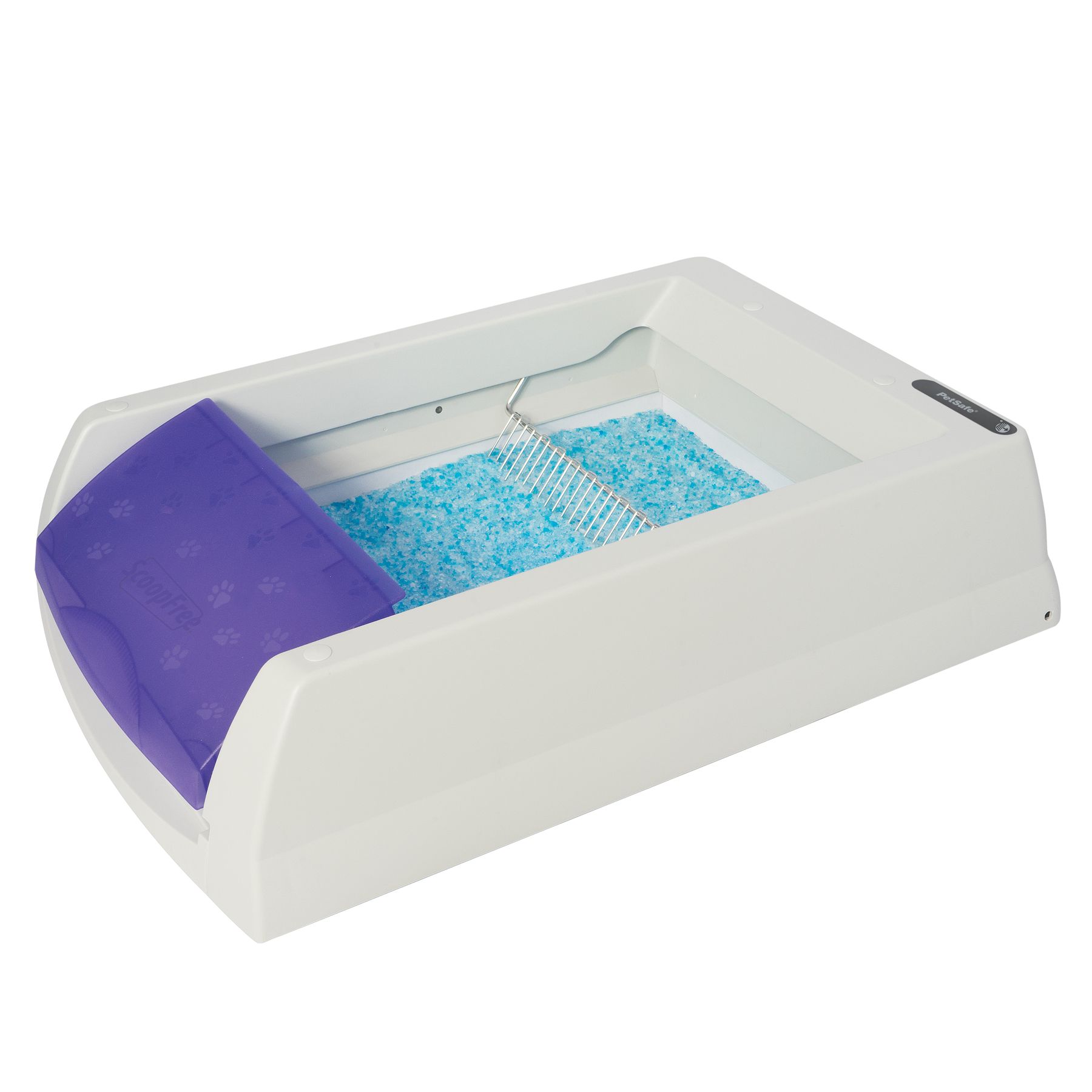 automatic litter box crystals