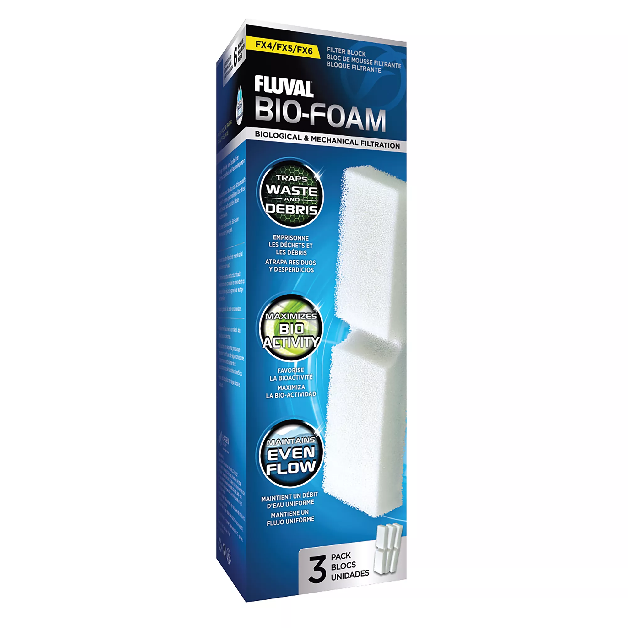 Fluval® FX5 Filter Foam Inserts Aquarium Filter Media