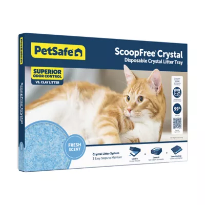 Product PetSafe ScoopFree® Crystal Replacement Litter Tray -Fresh Scent-1-Pack -Leak Protection/Low Tracking