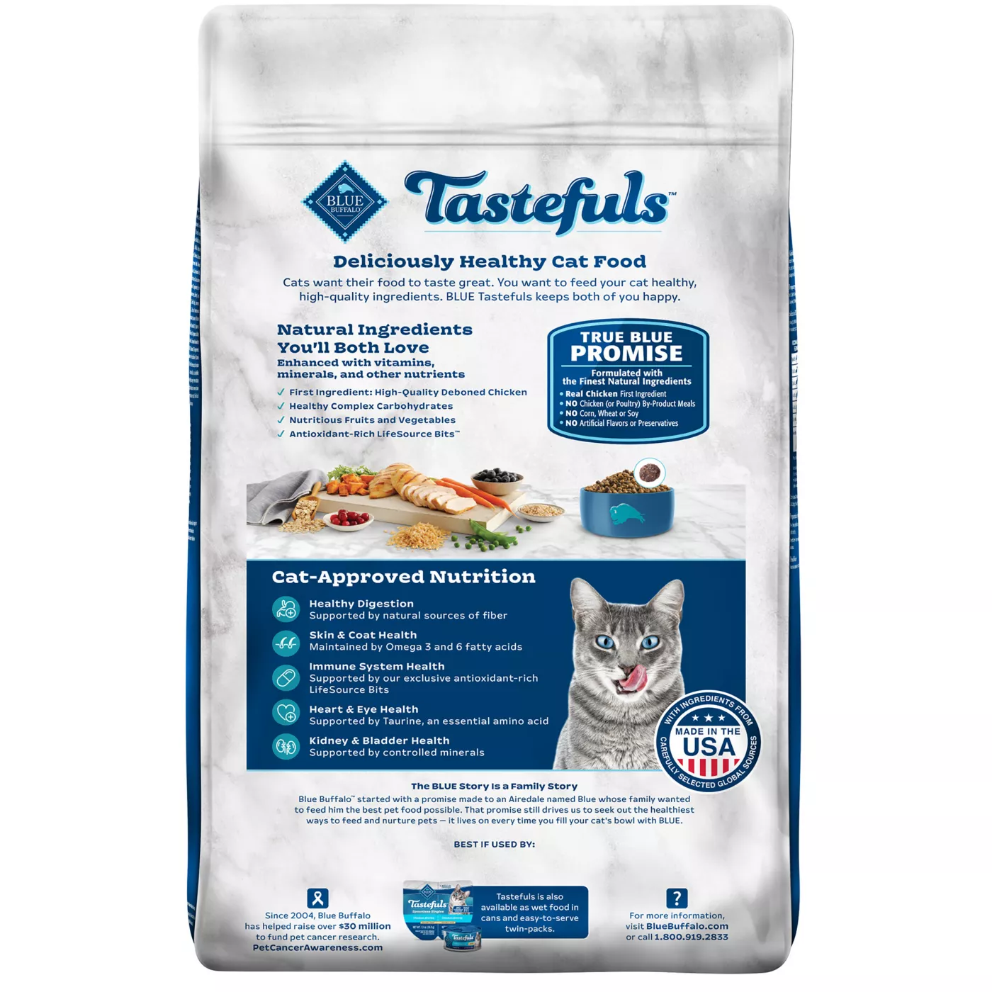 Product Blue Buffalo® Tastefuls™ Indoor Health Adult Dry Cat Food - Natural, Chicken & Brown Rice