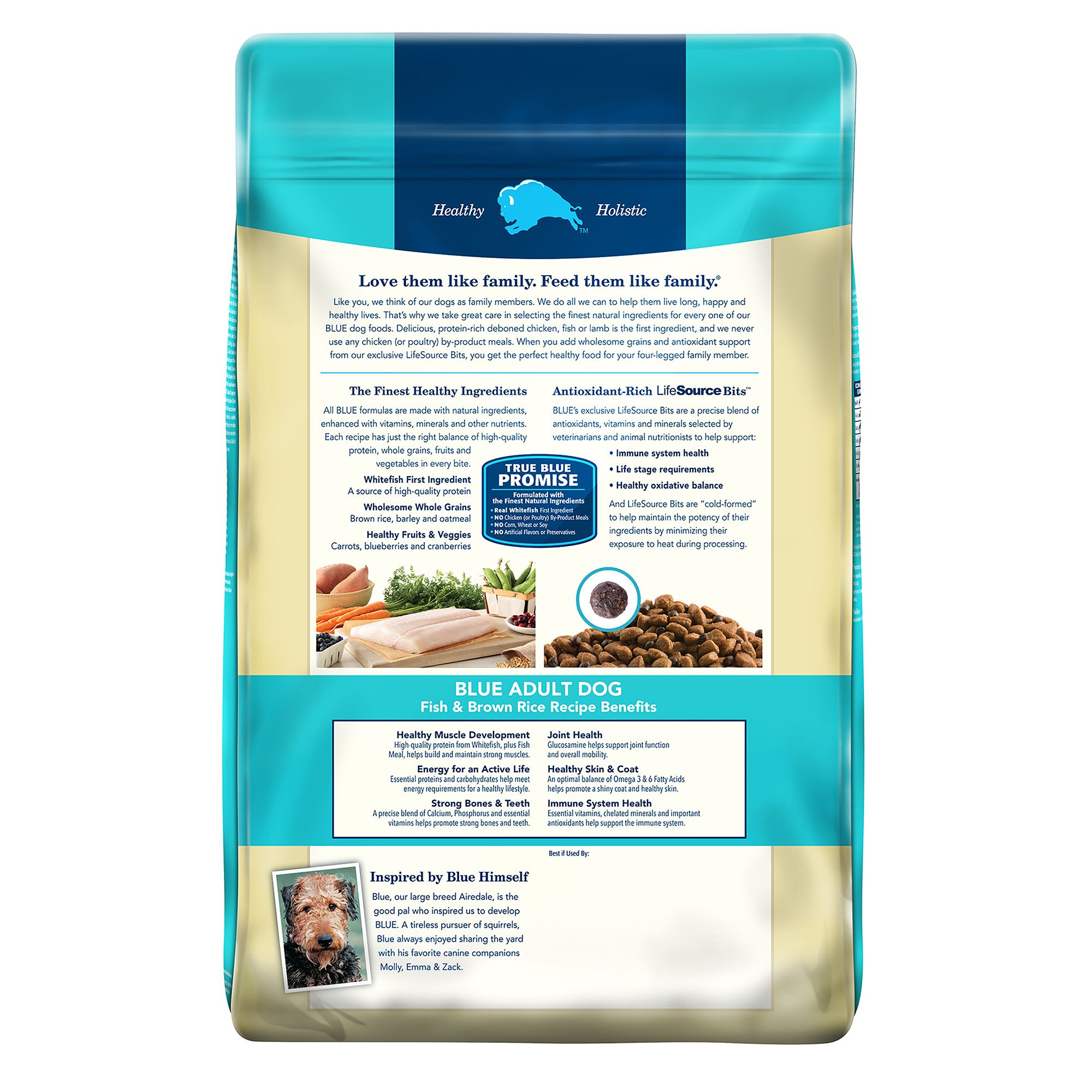 blue buffalo dog food fish