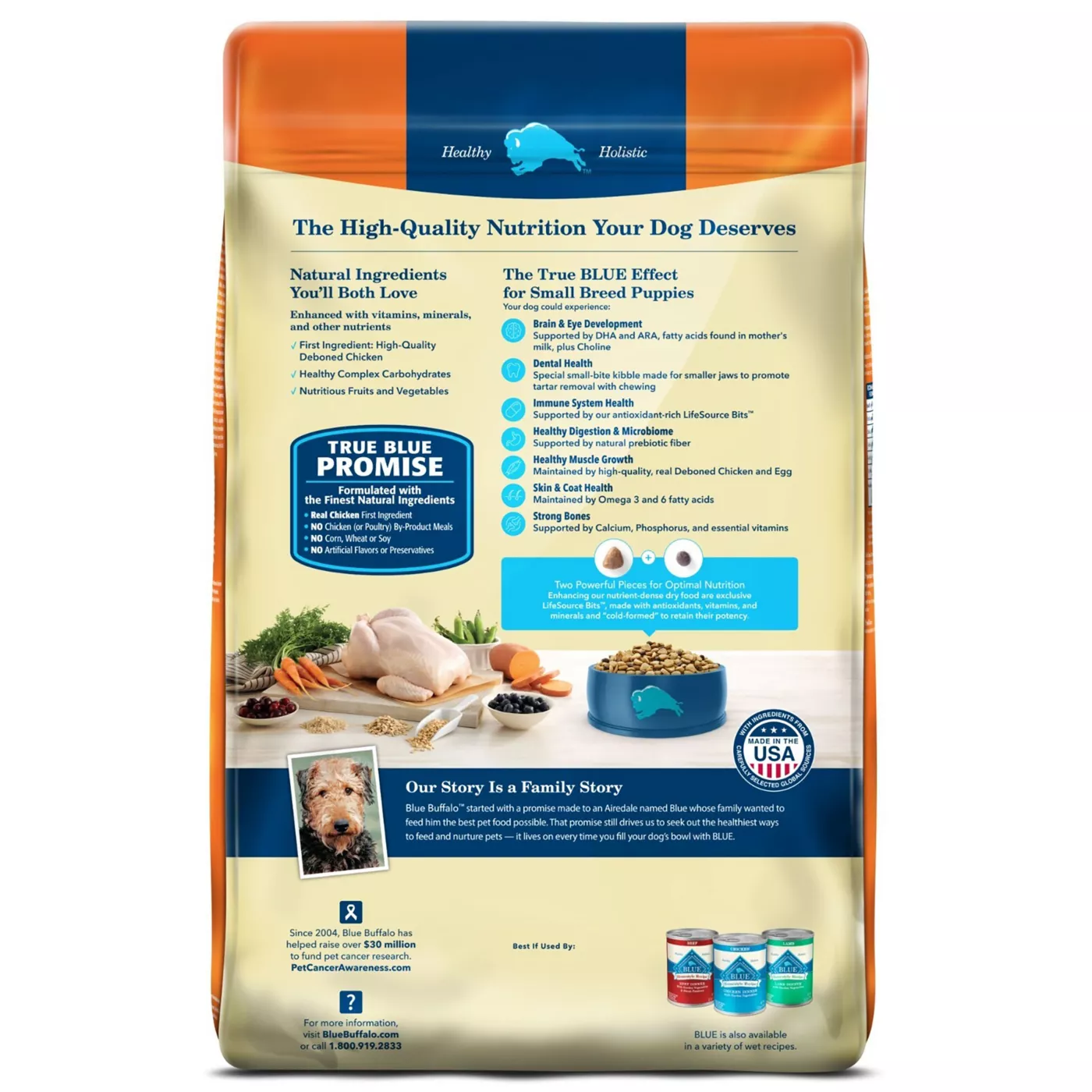 Holistic dog food large breed best sale