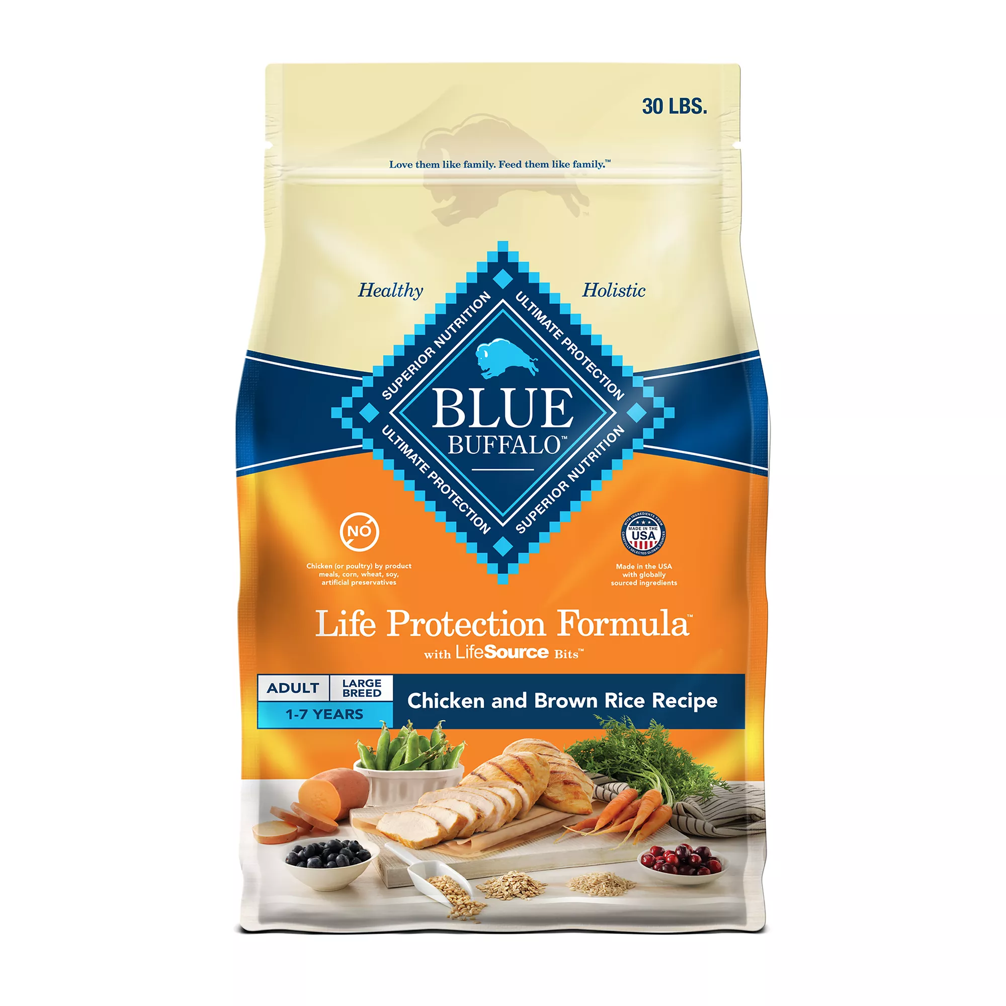 Blue Buffalo® Life Protection Formula&trade; Large Breed Adult Dry Dog Food - Natural, Chicken