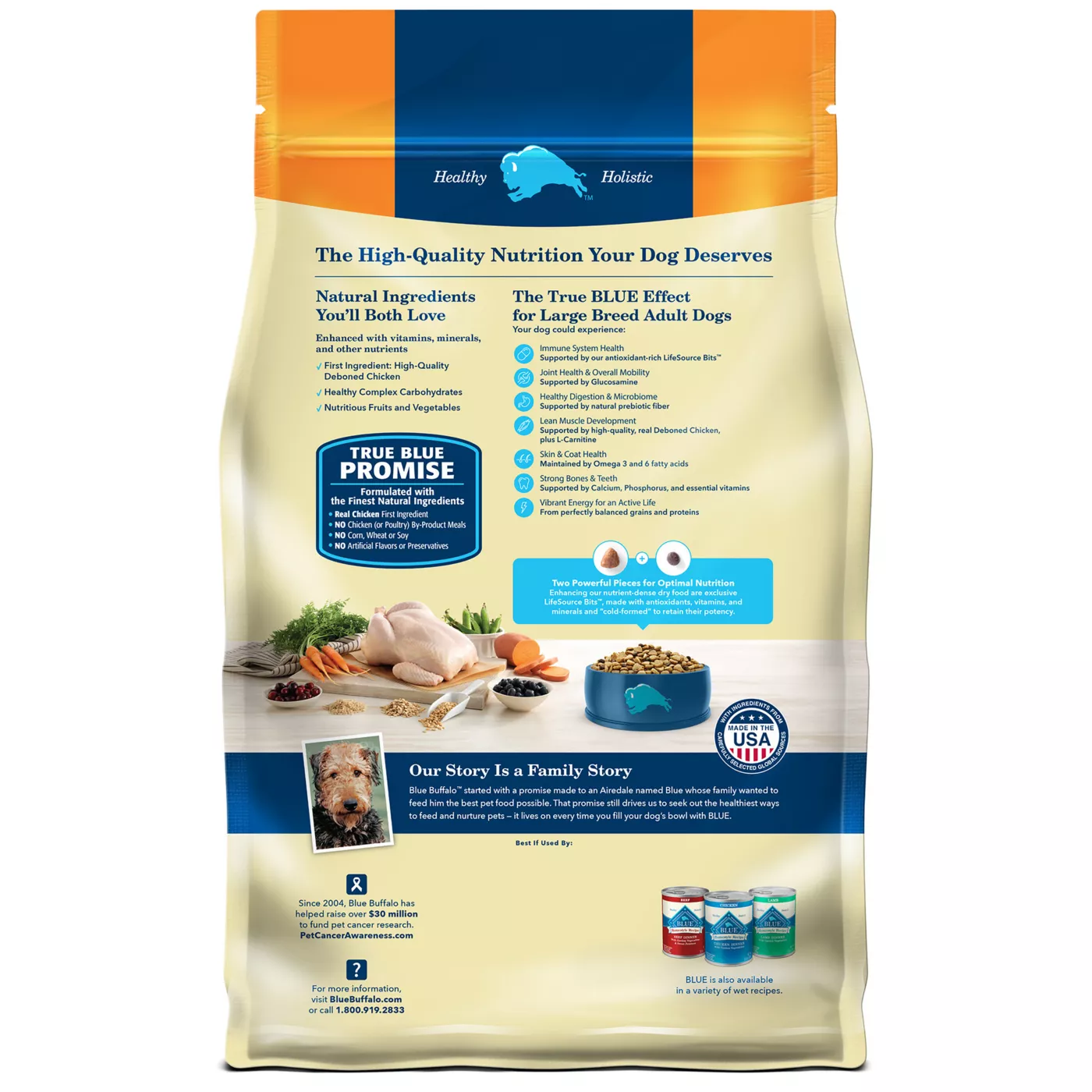 Product Blue Buffalo® Life Protection Formula™ Large Breed Adult Dry Dog Food - Natural, Chicken