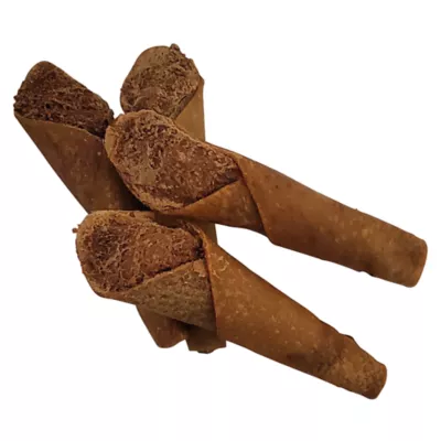 Product Rollover Stuffed California Wraps Premium Dog Treats
