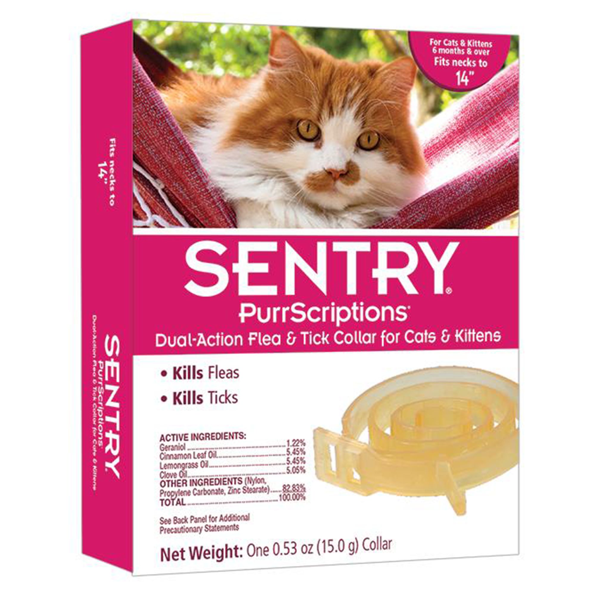 sentry flea medicine for cats