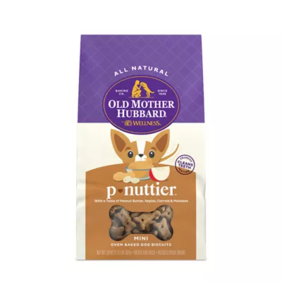 Old Mother Hubbard P Nuttier Mini Biscuit Dog Treats Natural