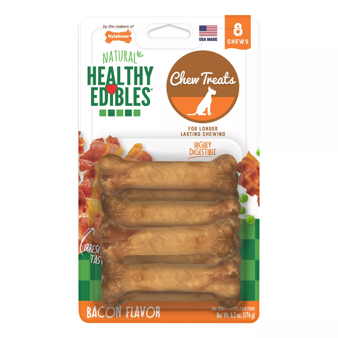 Product Nylabone® Healthy Edibles® Dog Treats - 8 Pack