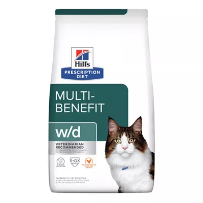 Product Hill's® Prescription Diet® w/d Multi-Benefit Digestive/Weight/Glucose/Urinary Management Dry Cat Foo