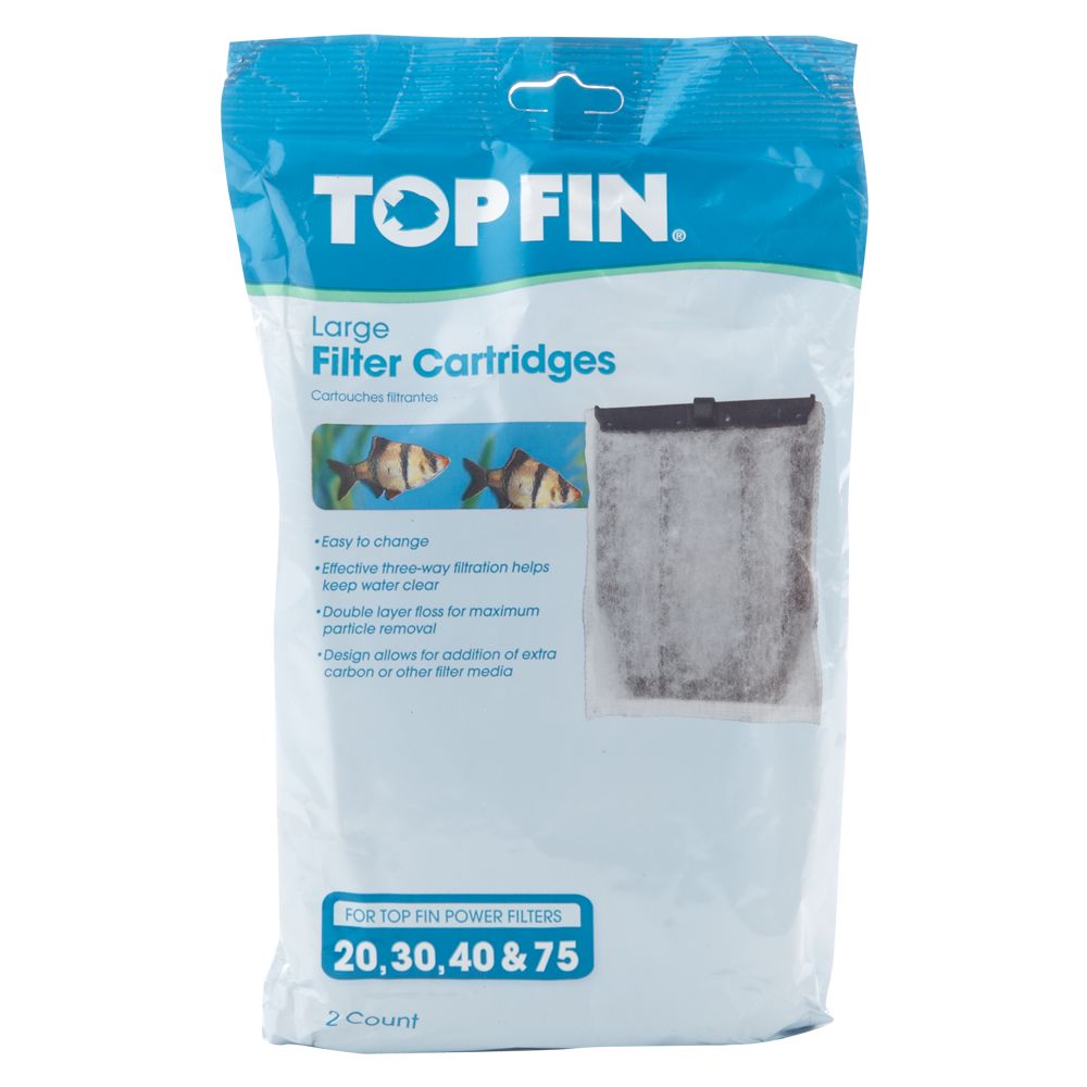 Top Fin® Large Aquarium Filter Cartridge fish Filter Media PetSmart