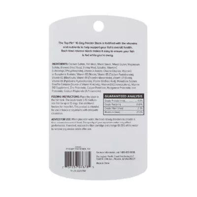 Top Fin® 10 Day Fish Food Feeder - Fish Food Vacation Feeder - 0.7 oz - Image 6
