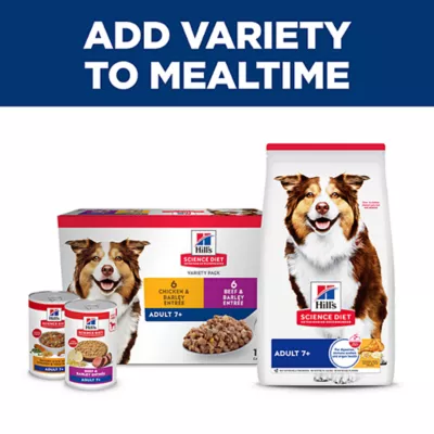 Product Hill's® Science Diet® Senior 7+ Wet Dog Food - Beef & Barley, 13 oz