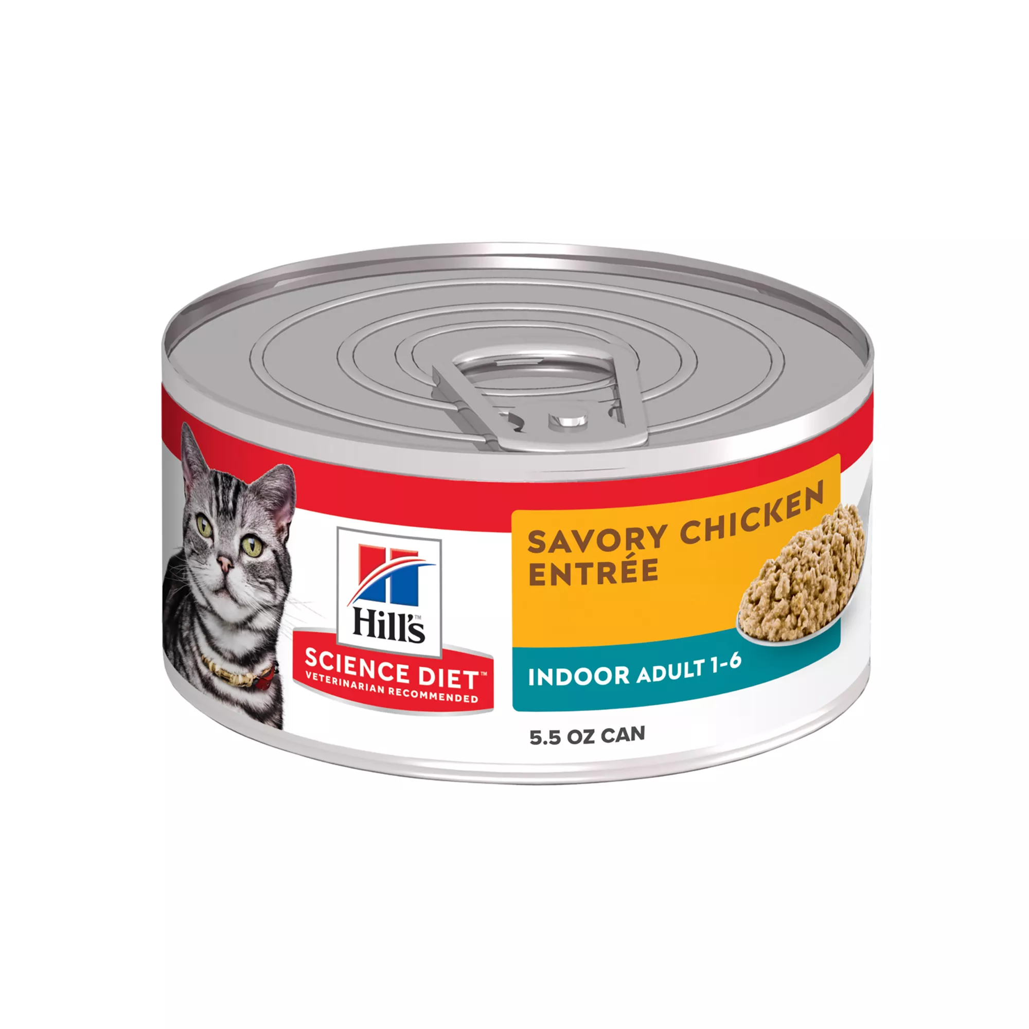 Hill's® Science Diet® Indoor Adult Wet Cat Food - Minced, 5.5 oz