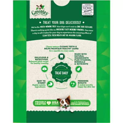 Product Greenies™ Adult Teenie Dog Dental Treats - Natural, Oral Health, Original