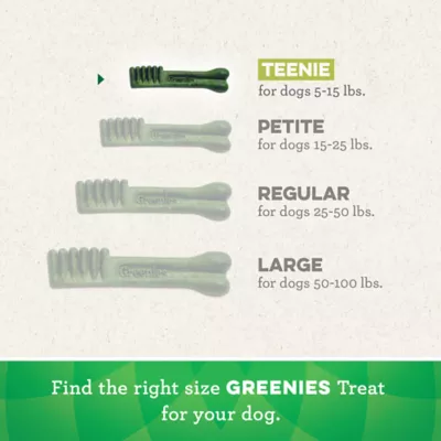Product Greenies™ Adult Teenie Dog Dental Treats - Natural, Oral Health, Original
