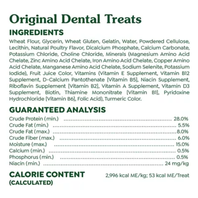 Product Greenies™ Adult Petite Dog Dental Treats - Natural, Oral Health, Original
