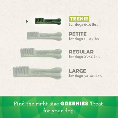 Product Greenies™ Adult Teenie Dog Dental Treats - Natural, Oral Health, Original